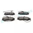 Jeu de 4 plaquettes de frein avant RAP BRAKES R-P0332 - Visuel 3