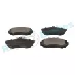 Jeu de 4 plaquettes de frein avant RAP BRAKES R-P0343 - Visuel 2