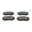 Jeu de 4 plaquettes de frein avant RAP BRAKES R-P0343 - Visuel 3