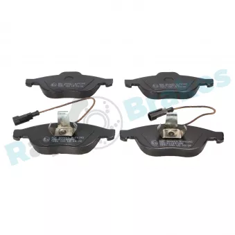 Jeu de 4 plaquettes de frein avant RAP BRAKES R-P0345