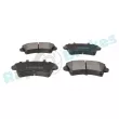 Jeu de 4 plaquettes de frein avant RAP BRAKES R-P0346 - Visuel 2