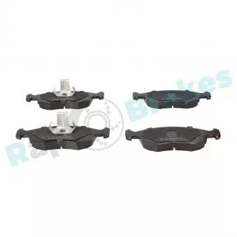 Jeu de 4 plaquettes de frein avant RAP BRAKES R-P0347