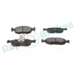 Jeu de 4 plaquettes de frein avant RAP BRAKES R-P0347 - Visuel 2
