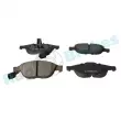 Jeu de 4 plaquettes de frein avant RAP BRAKES R-P0348 - Visuel 2