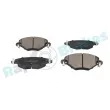 Jeu de 4 plaquettes de frein avant RAP BRAKES R-P0352 - Visuel 2