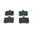 Jeu de 4 plaquettes de frein arrière RAP BRAKES R-P0354 - Visuel 1