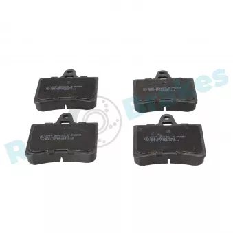 Jeu de 4 plaquettes de frein arrière RAP BRAKES R-P0354