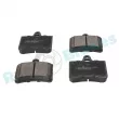 Jeu de 4 plaquettes de frein arrière RAP BRAKES R-P0354 - Visuel 2