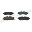 Jeu de 4 plaquettes de frein avant RAP BRAKES R-P0356 - Visuel 2