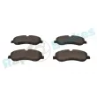 Jeu de 4 plaquettes de frein avant RAP BRAKES R-P0356 - Visuel 3
