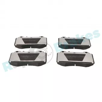 Jeu de 4 plaquettes de frein avant RAP BRAKES R-P0357