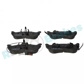 Jeu de 4 plaquettes de frein arrière RAP BRAKES R-P0359