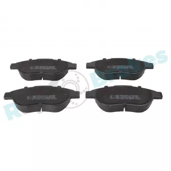 Jeu de 4 plaquettes de frein avant RAP BRAKES R-P0365