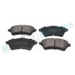 Jeu de 4 plaquettes de frein avant RAP BRAKES R-P0373 - Visuel 2