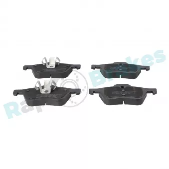 Jeu de 4 plaquettes de frein avant RAP BRAKES R-P0376