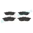 Jeu de 4 plaquettes de frein avant RAP BRAKES R-P0392 - Visuel 1