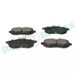 Jeu de 4 plaquettes de frein avant RAP BRAKES R-P0392 - Visuel 2