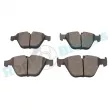 Jeu de 4 plaquettes de frein avant RAP BRAKES R-P0395 - Visuel 3
