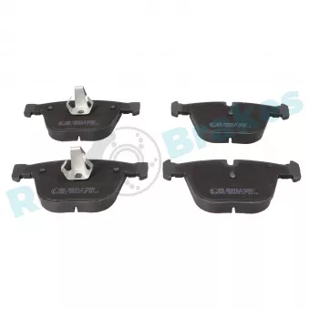 Jeu de 4 plaquettes de frein arrière RAP BRAKES R-P0399