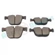 Jeu de 4 plaquettes de frein arrière RAP BRAKES R-P0399 - Visuel 3