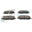 Jeu de 4 plaquettes de frein avant RAP BRAKES R-P0400 - Visuel 3
