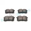Jeu de 4 plaquettes de frein arrière RAP BRAKES R-P0401 - Visuel 3
