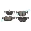 Jeu de 4 plaquettes de frein arrière RAP BRAKES R-P0424 - Visuel 2