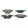 Jeu de 4 plaquettes de frein avant RAP BRAKES R-P0425 - Visuel 2