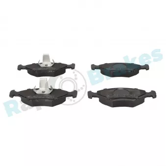 Jeu de 4 plaquettes de frein avant RAP BRAKES R-P0427