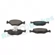 Jeu de 4 plaquettes de frein avant RAP BRAKES R-P0427 - Visuel 2