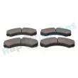 Jeu de 4 plaquettes de frein avant RAP BRAKES R-P0428 - Visuel 3