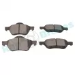 Jeu de 4 plaquettes de frein avant RAP BRAKES R-P0433 - Visuel 3
