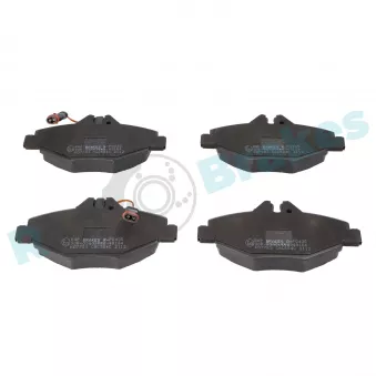 Jeu de 4 plaquettes de frein avant RAP BRAKES R-P0435