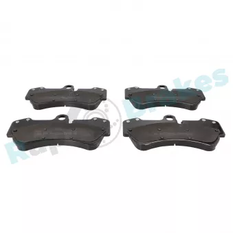 Jeu de 4 plaquettes de frein avant RAP BRAKES R-P0440