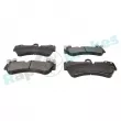 Jeu de 4 plaquettes de frein avant RAP BRAKES R-P0440 - Visuel 2