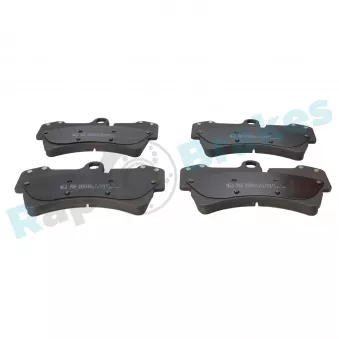 Jeu de 4 plaquettes de frein avant RAP BRAKES R-P0441