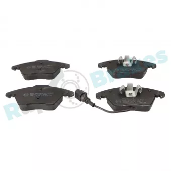 Jeu de 4 plaquettes de frein avant RAP BRAKES R-P0442