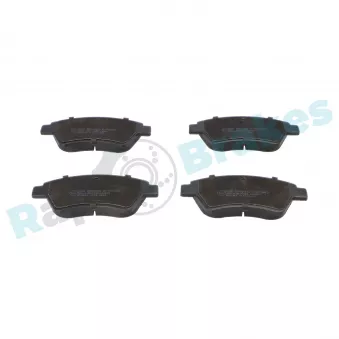 Jeu de 4 plaquettes de frein avant RAP BRAKES R-P0443