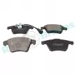 Jeu de 4 plaquettes de frein avant RAP BRAKES R-P0446 - Visuel 2