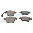 Jeu de 4 plaquettes de frein avant RAP BRAKES R-P0446 - Visuel 3