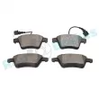 Jeu de 4 plaquettes de frein avant RAP BRAKES R-P0447 - Visuel 3