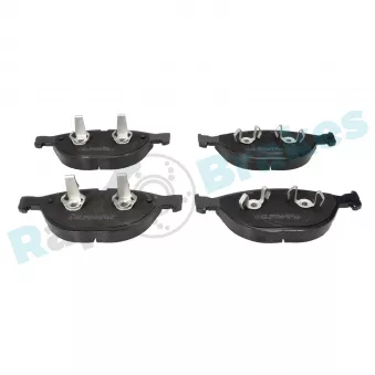 Jeu de 4 plaquettes de frein avant RAP BRAKES R-P0449