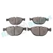 Jeu de 4 plaquettes de frein avant RAP BRAKES R-P0449 - Visuel 3
