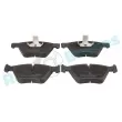 Jeu de 4 plaquettes de frein avant RAP BRAKES R-P0450 - Visuel 1