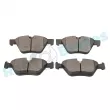 Jeu de 4 plaquettes de frein avant RAP BRAKES R-P0450 - Visuel 3