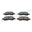 Jeu de 4 plaquettes de frein avant RAP BRAKES R-P0453 - Visuel 3