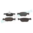 Jeu de 4 plaquettes de frein avant RAP BRAKES R-P0454 - Visuel 2