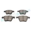 Jeu de 4 plaquettes de frein avant RAP BRAKES R-P0455 - Visuel 3