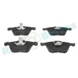 Jeu de 4 plaquettes de frein avant RAP BRAKES R-P0466 - Visuel 1