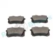 Jeu de 4 plaquettes de frein arrière RAP BRAKES R-P0468 - Visuel 3